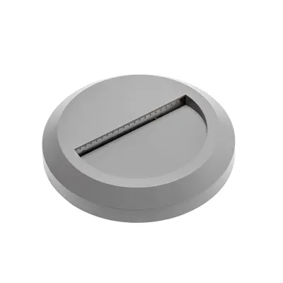 LED stenska svetilka 2W 3000K IP65 220-240V siva