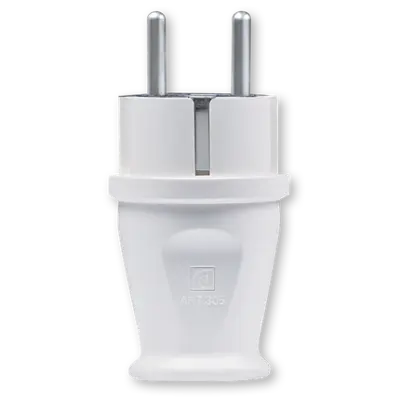 Polni dvopolni vtikač Šuko z ozemljitvenim kontaktom 16A 250V~