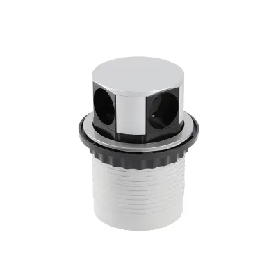 Vgradna vtičnica 4 x ŠUKO s kablom 1,5m srebrna COMFORT