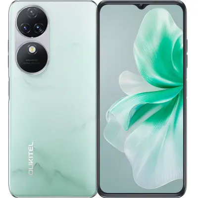 Oukitel C38 pametni telefon, 5150mAh, (RAM 24+256GB), cijan