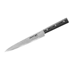 Samura Damascus 67 Kuhinjski nož za rezanje 195 mm iz AUS 10 Damaščansko jeklo 61 HRC (67 plasti)