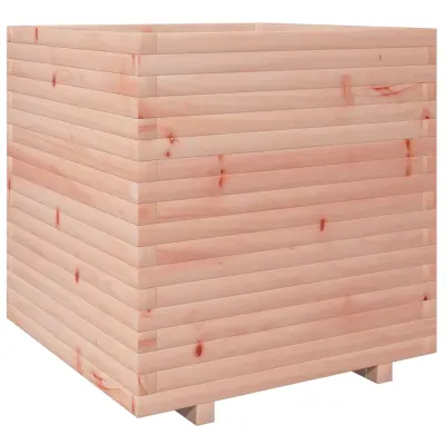 vidaXL Vrtno cvetlično korito 70x70x72,5 cm trden les douglas