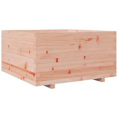 vidaXL Vrtno cvetlično korito 90x90x49,5 cm trden les douglas