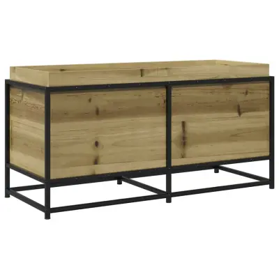 vidaXL Vrtno cvetlično korito 100x40x50 cm impregnirana borovina