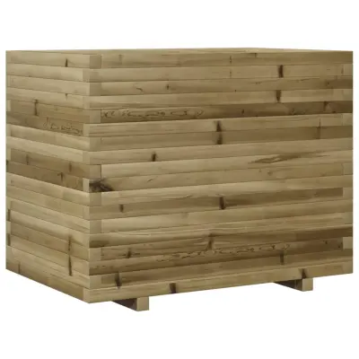 vidaXL Vrtno cvetlično korito 90x60x72 cm impregnirana borovina