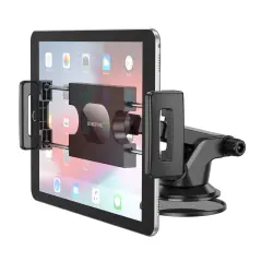 Borofone avtonosilec BH100 vakumski za tablico in telefon (4,7-12,9 Inch) - črn