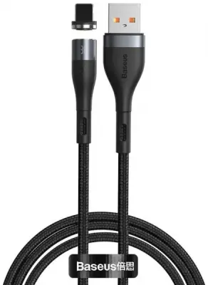 Baseus podatkovni kabel CALXC-KG2 Quick Charge 2,4A Lightning 1m - črn