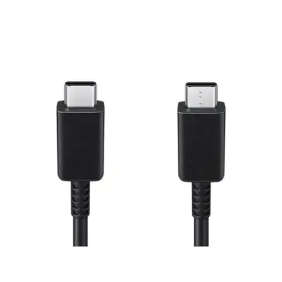 Samsung podatkovni kabel EP-DW767JBE Super Fast Charge 25W 3A Type C na Type C 1,8m - črn