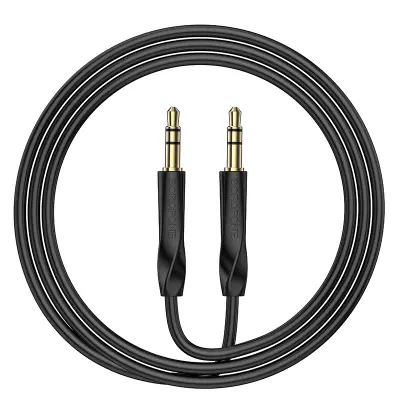 Borofone BL16 AUX kabel z izhodom 3,5 mm (1m) črn