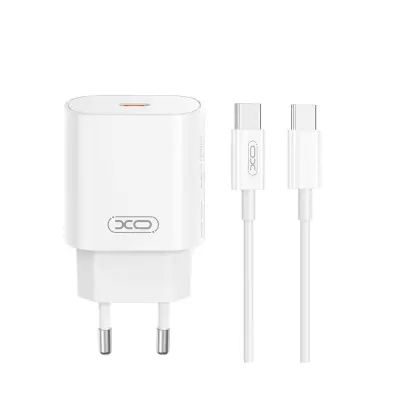 Polnilec za telefon XO CE25 PD 25W + USB-C kabel