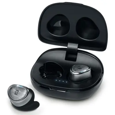 MUSE Premium brezžične slušalke M-290TWS 5.0 Handsfree System z vgrajenim mikrofonom, črna