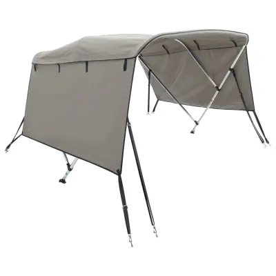 vidaXL Bimini tenda s 4 loki in stranicami 243x(230-244)x137 cm