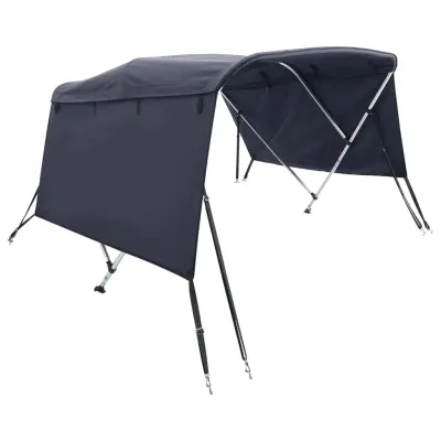 vidaXL Bimini tenda s 4 loki in stranicami 243x(200-213)x137 cm