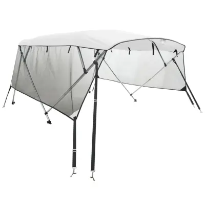 vidaXL Bimini tenda s 3 loki in stranicami 183x(170-182)x137 cm