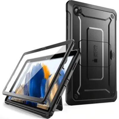 Onasi Supcase Unicorn Beetle za Samsung Galaxy Tab A8 X200 / X205 10,5 inch - črna