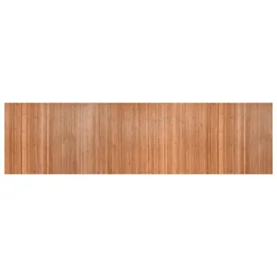 vidaXL Preproga pravokotna naravna 80x300 cm bambus