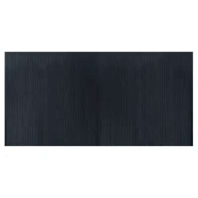 vidaXL Preproga pravokotna siva 100x200 cm bambus