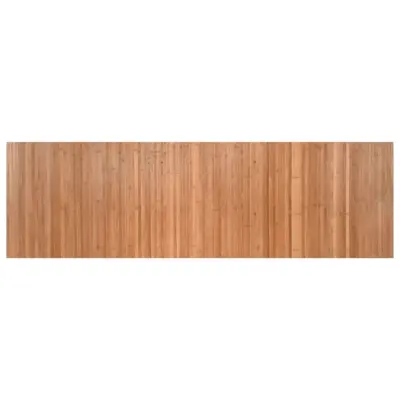 vidaXL Preproga pravokotna naravna 60x200 cm bambus