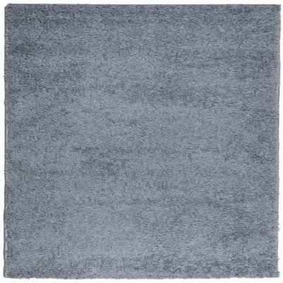 vidaXL Košata preproga PAMPLONA moderna modra 160x160 cm