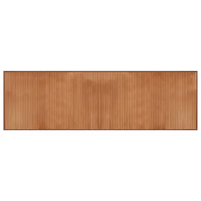 vidaXL Preproga pravokotna naravna 60x200 cm bambus