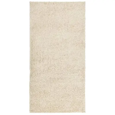 vidaXL Košata preproga PAMPLONA moderna zlata 100x200 cm