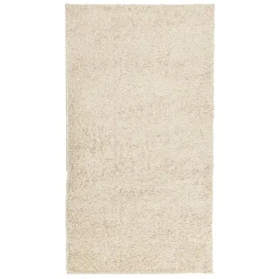 vidaXL Košata preproga PAMPLONA moderna zlata 60x110 cm
