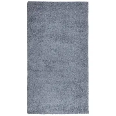 vidaXL Košata preproga PAMPLONA moderna modra 80x150 cm