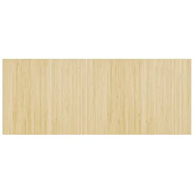 vidaXL Preproga pravokotna svetlo naravna 80x200 cm bambus