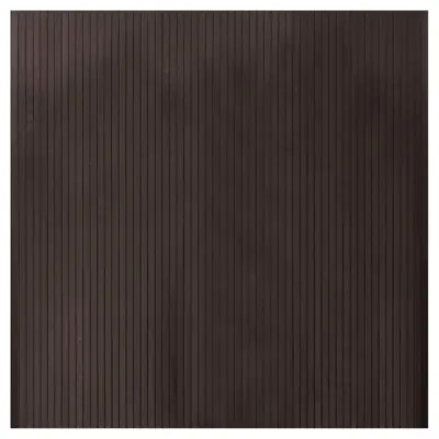 vidaXL Preproga pravokotna temno rjava 100x100 cm bambus