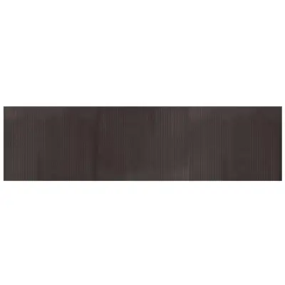 vidaXL Preproga pravokotna temno rjava 80x300 cm bambus