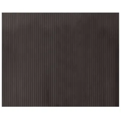vidaXL Preproga pravokotna temno rjava 80x100 cm bambus