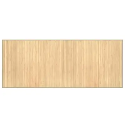 vidaXL Preproga pravokotna svetlo naravna 80x200 cm bambus