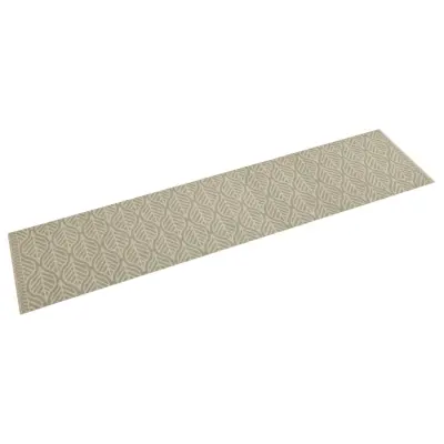 vidaXL Kuhinjska preproga pralna listi 60x300 cm žamet