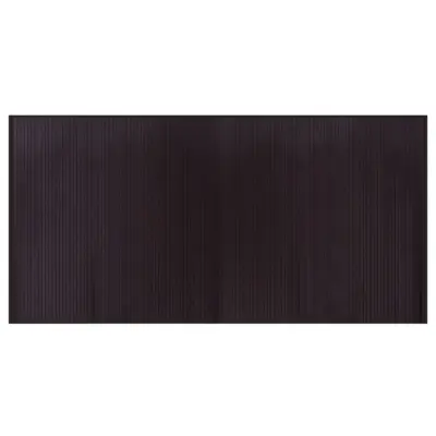 vidaXL Preproga pravokotna temno rjava 100x200 cm bambus