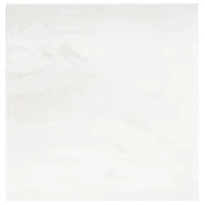 vidaXL Preproga OVIEDO s kratkimi vlakni krem 120x120 cm