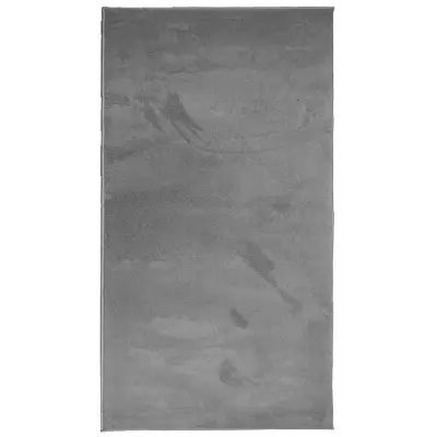 vidaXL Preproga OVIEDO s kratkimi vlakni antracit 80x150 cm