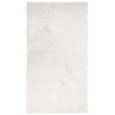 vidaXL Preproga OVIEDO s kratkimi vlakni bež 60x110 cm