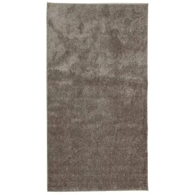 vidaXL Preproga ISTAN visoka vlakna sijoč videz siva 80x150 cm