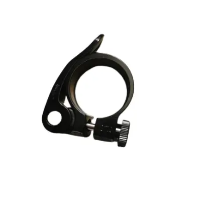 Objemka za kolesarsko sedežno oporo iz aluminijeve zlitine Black