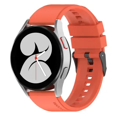 Silikonski pas za uro Orange