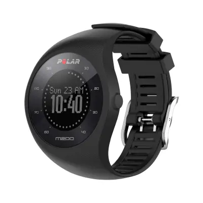 Zapestnica Polar M200 silikonska črna