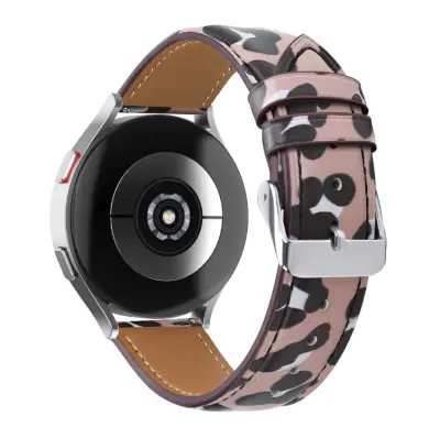 Pašček za uro za Samsung Galaxy Watch Active 1/2 Gen Leopard vzorec