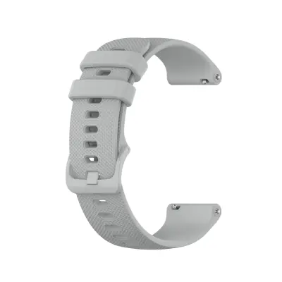 Pašček za uro silikonski Garmin Venu 2S, Garmin Vivomove 3S Grey 18 mm