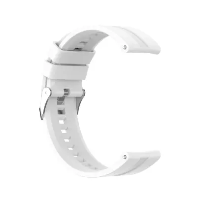 Pašček za uro 20 mm za Garmin/Huawei/Samsung Galaxy Watch White