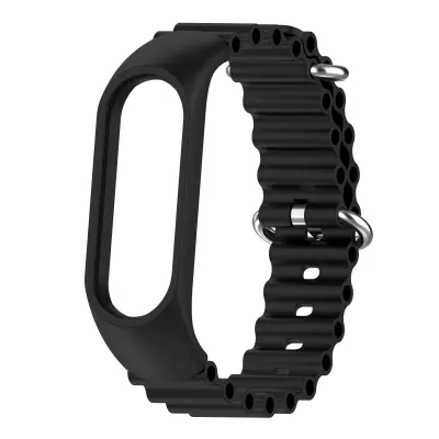 Pašček za uro Mi Band 5/6/7 Black