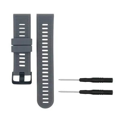 Pašček za uro silikonski Forerunner 945/935, Garmin Fenix 5 Grey