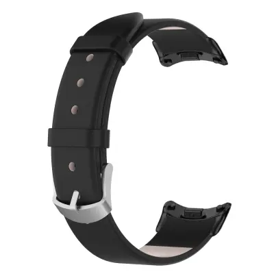 Pašček za uro iz pravega usnja Black  Xiaomi Mi Band 8