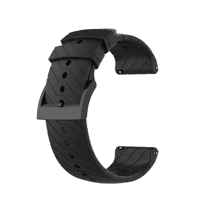 Silikonska zapestnica Suunto 7/9/9 Baro/D5 Black