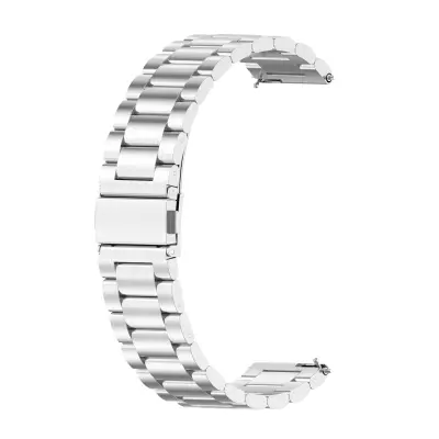 Pašček za uro 22 mm Huawei Watch GT/Magic/TicWatch Pro nerjaveče jeklo Silver