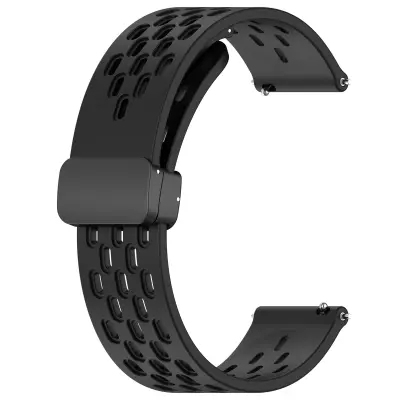 22 mm pašček za uro za Galaxy Watch 3 45 mm/46 mm Black